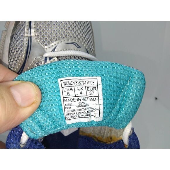 Women's Pre-owned "Saucony Cohesion 9" Running Shoes - sz. 6 - Picture 6 of 6